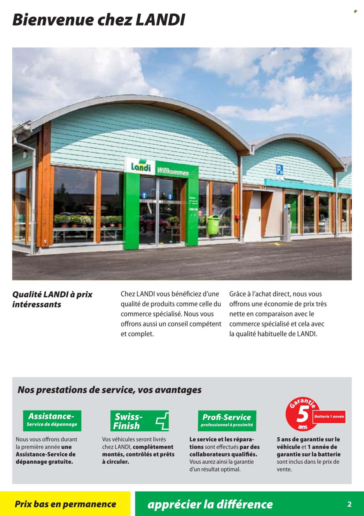 Catalogue Landi. Page 2. Page 2