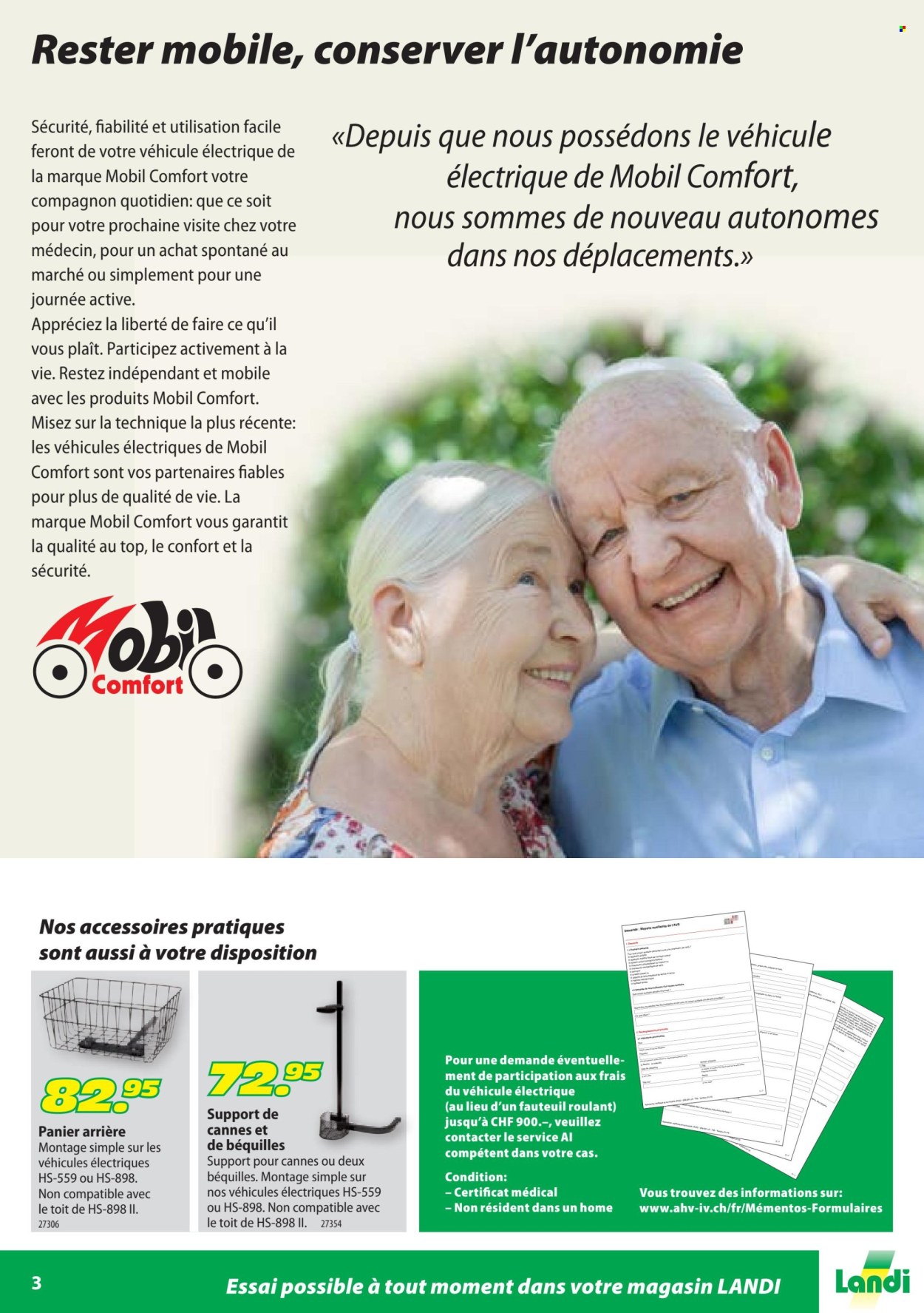 Catalogue Landi. Page 3. Page 3