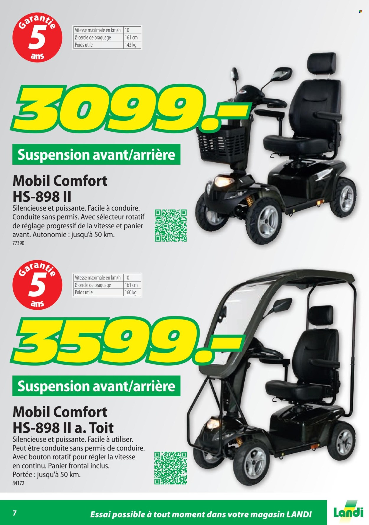 Catalogue Landi. Page 7. Page 7