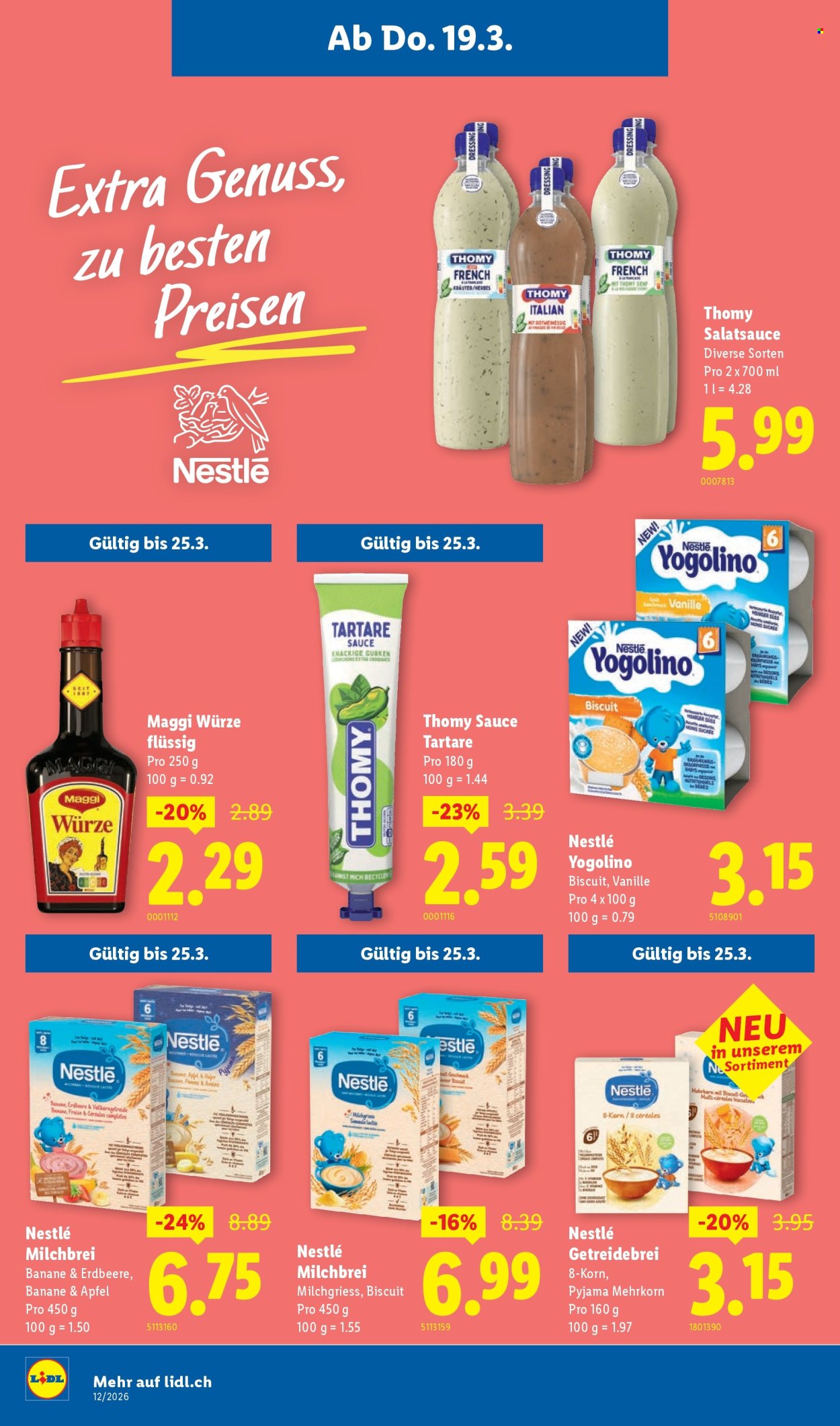 Catalogue Lidl - 19.3.2026 - 25.3.2026. Page 12. Page 12