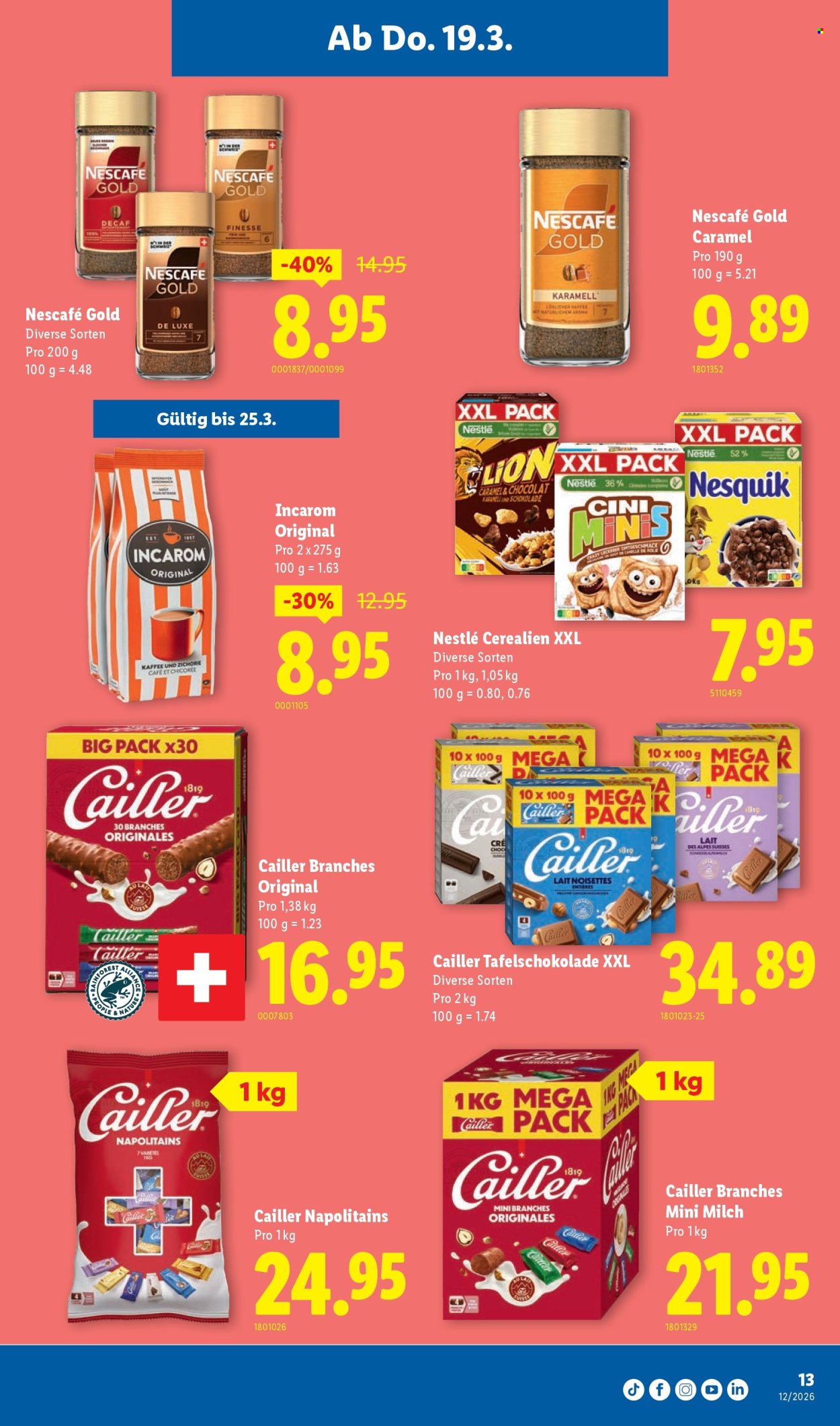 Catalogue Lidl - 19.3.2026 - 25.3.2026. Page 13. Page 13