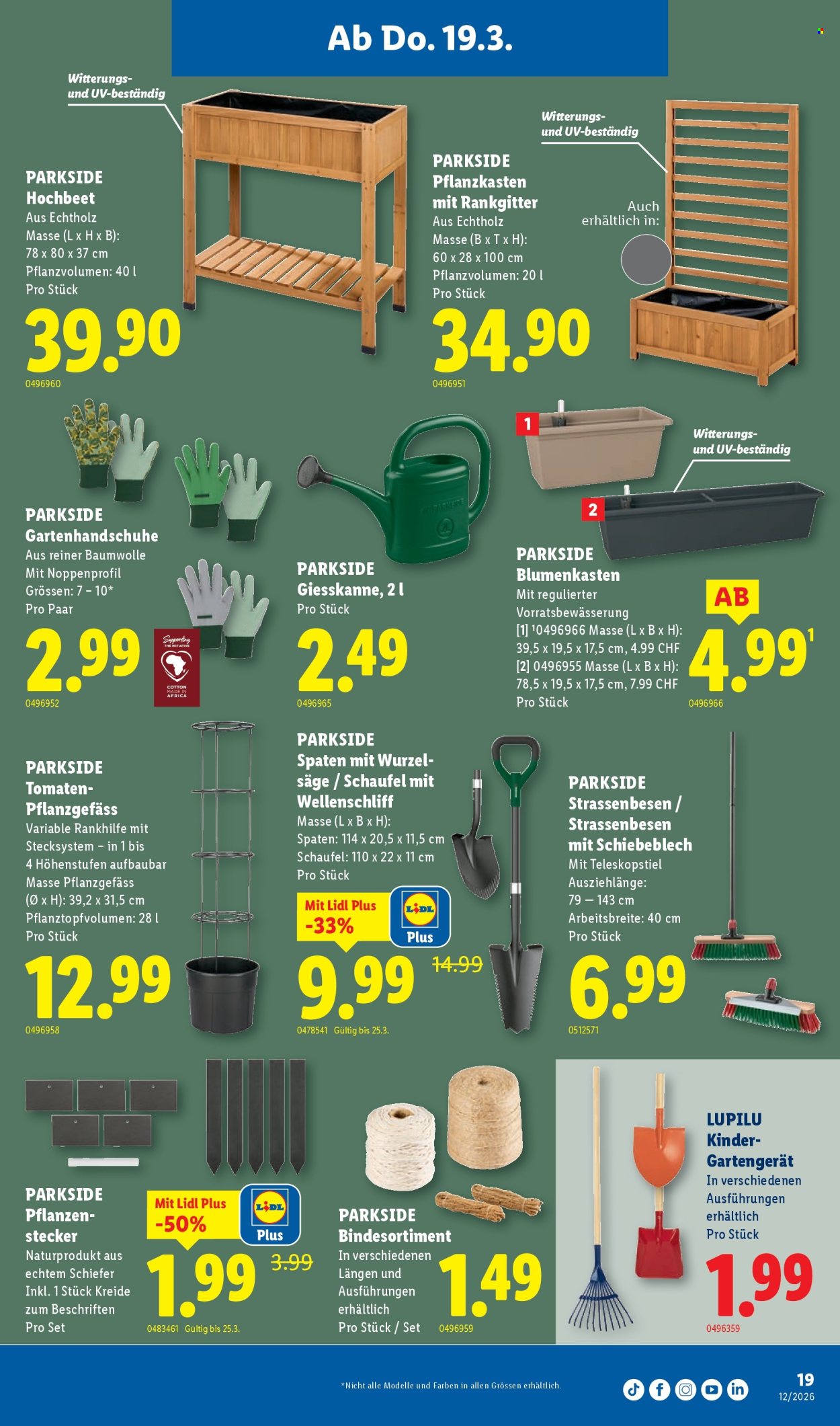 Catalogue Lidl - 19.3.2026 - 25.3.2026. Page 19. Page 19