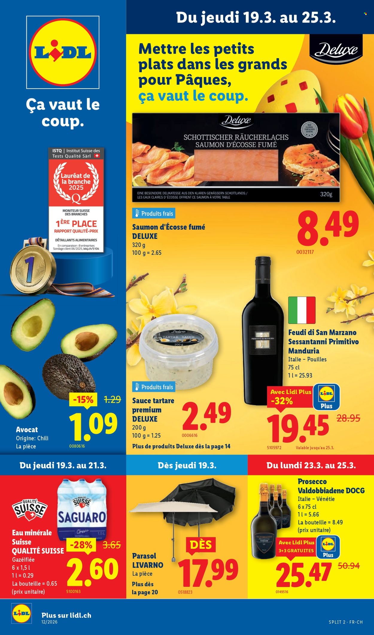 Catalogue Lidl - 19.3.2026 - 25.3.2026. Page 1. Page 1