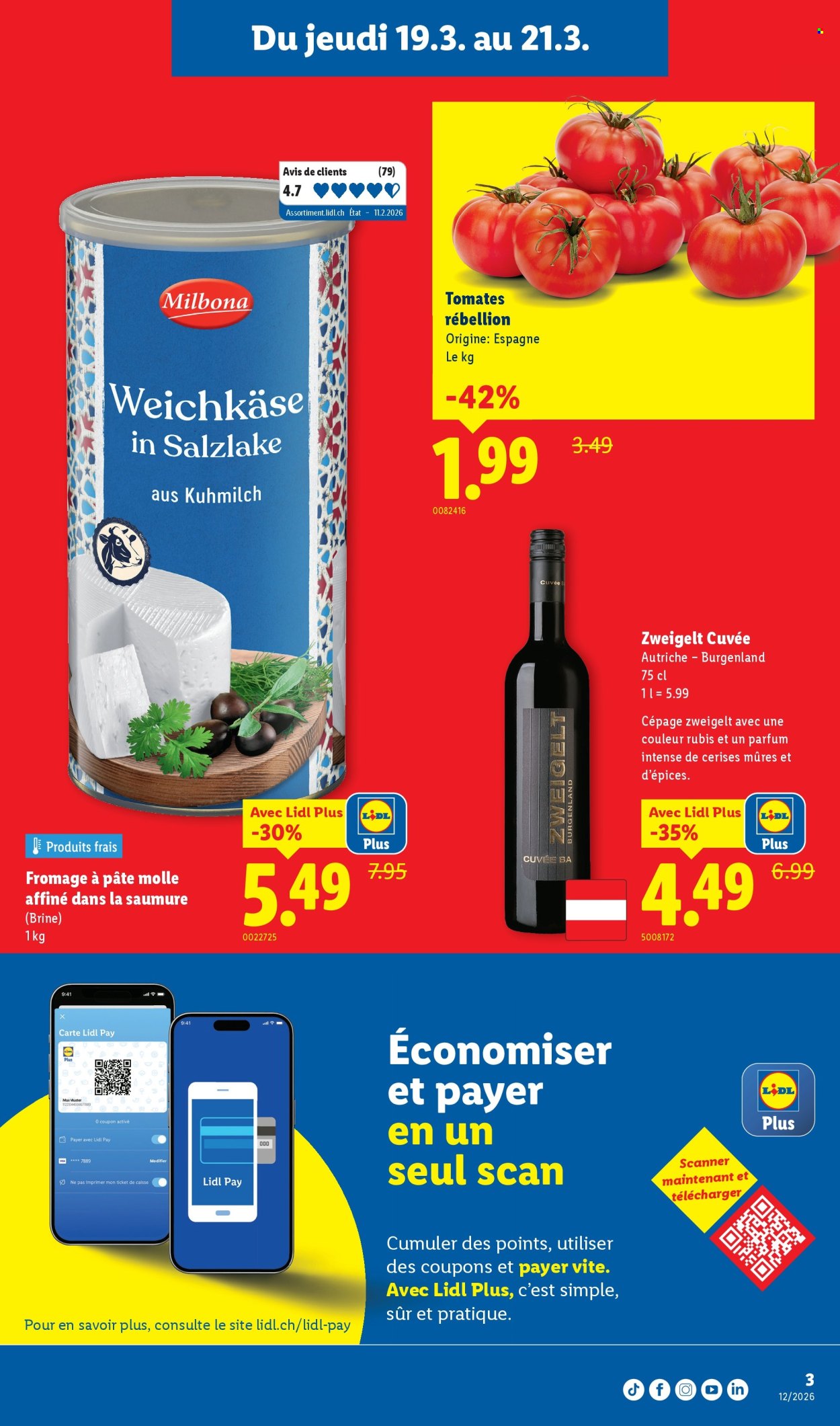 Catalogue Lidl - 19.3.2026 - 25.3.2026. Page 3. Page 3