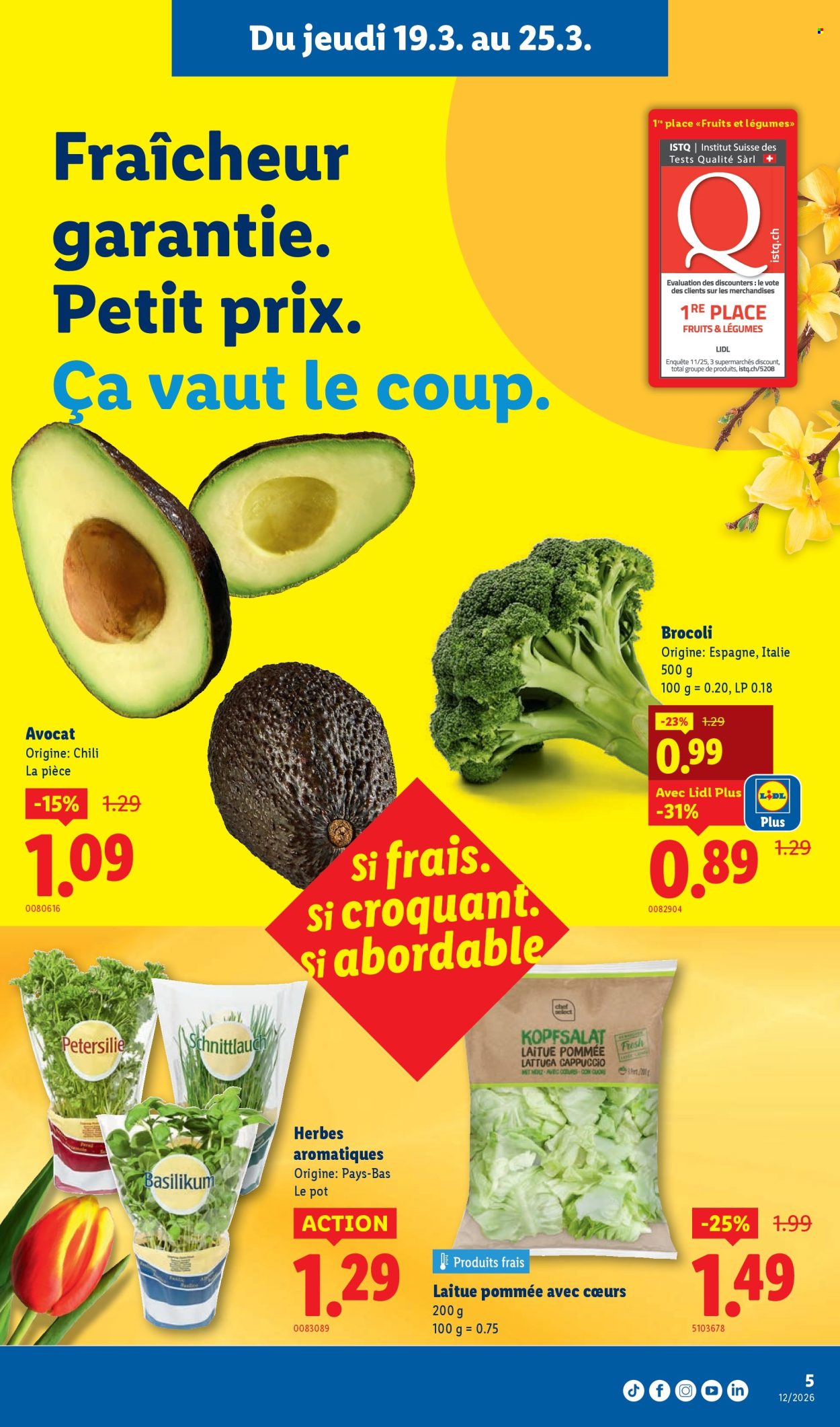 Catalogue Lidl - 19.3.2026 - 25.3.2026. Page 5. Page 5