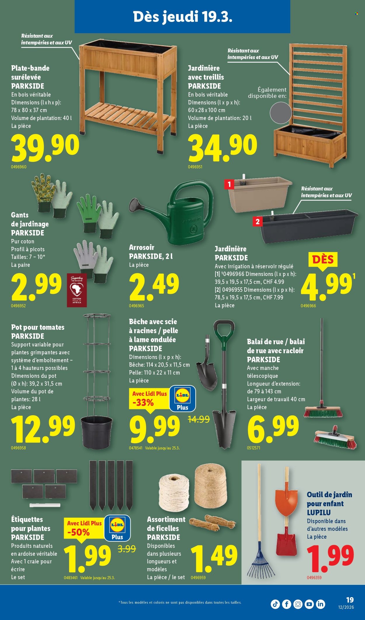 Catalogue Lidl - 19.3.2026 - 25.3.2026. Page 19. Page 19