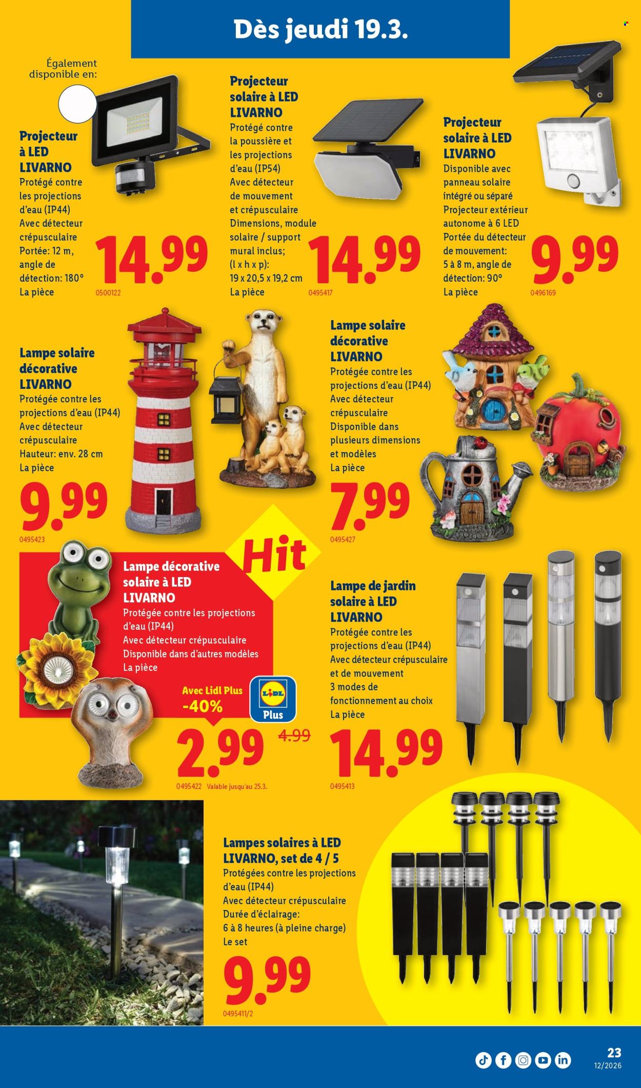 Catalogue Lidl - 19.3.2026 - 25.3.2026. Page 23. Page 23