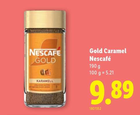 Gold Caramel Nescafé