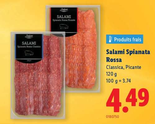 Salami Spianata Rossa