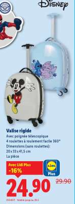 Valise rigide