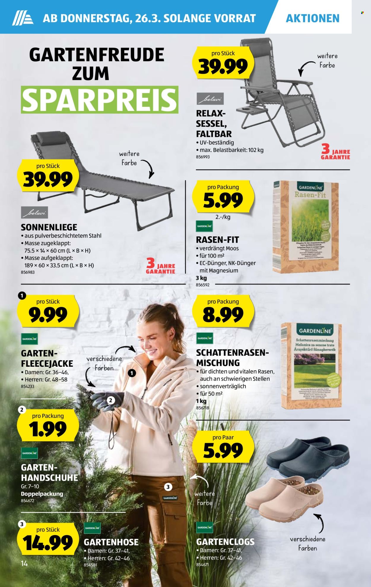 Catalogue Aldi - 26.3.2026 - 1.4.2026. Page 14. Page 14