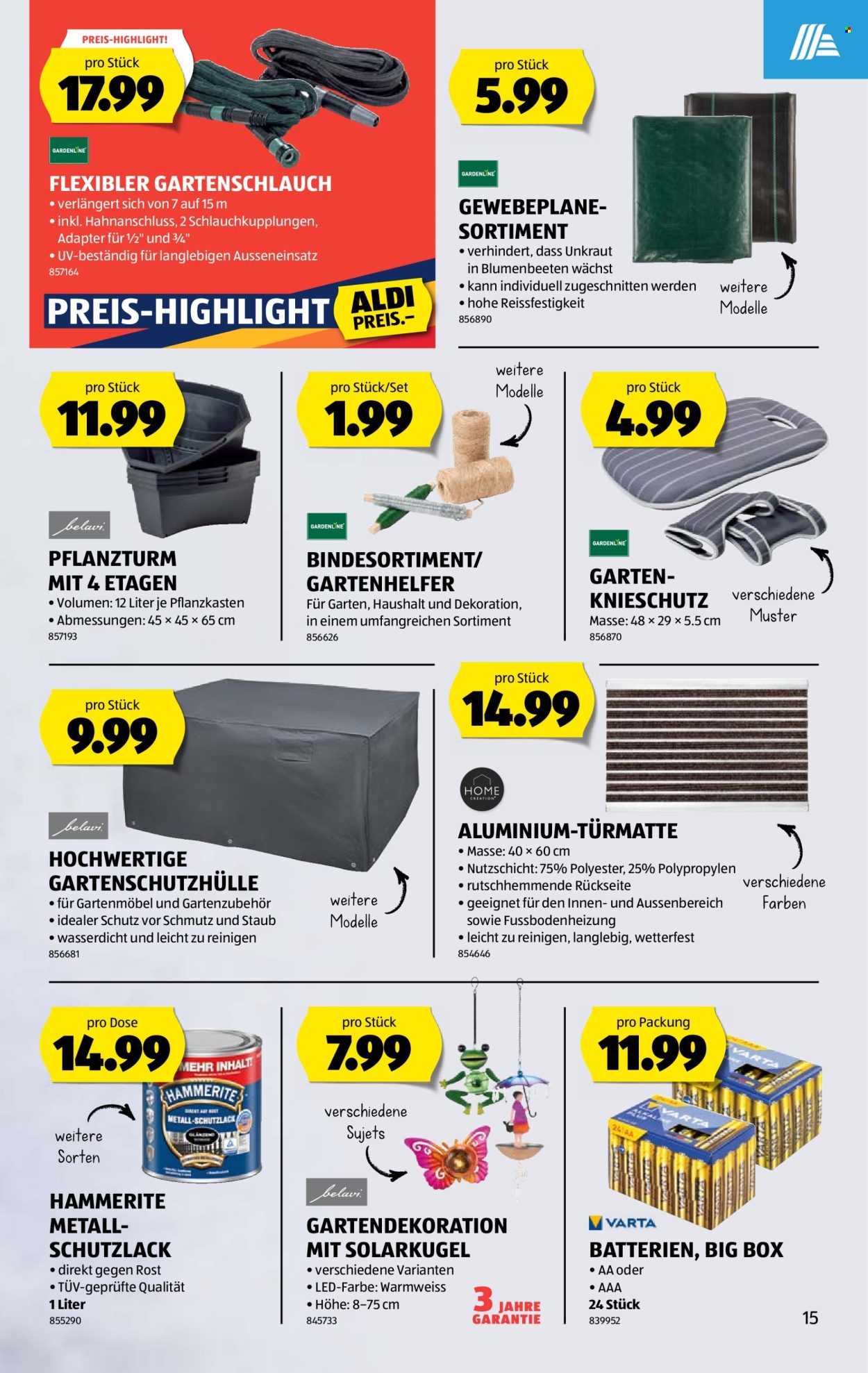Catalogue Aldi - 26.3.2026 - 1.4.2026. Page 15. Page 15