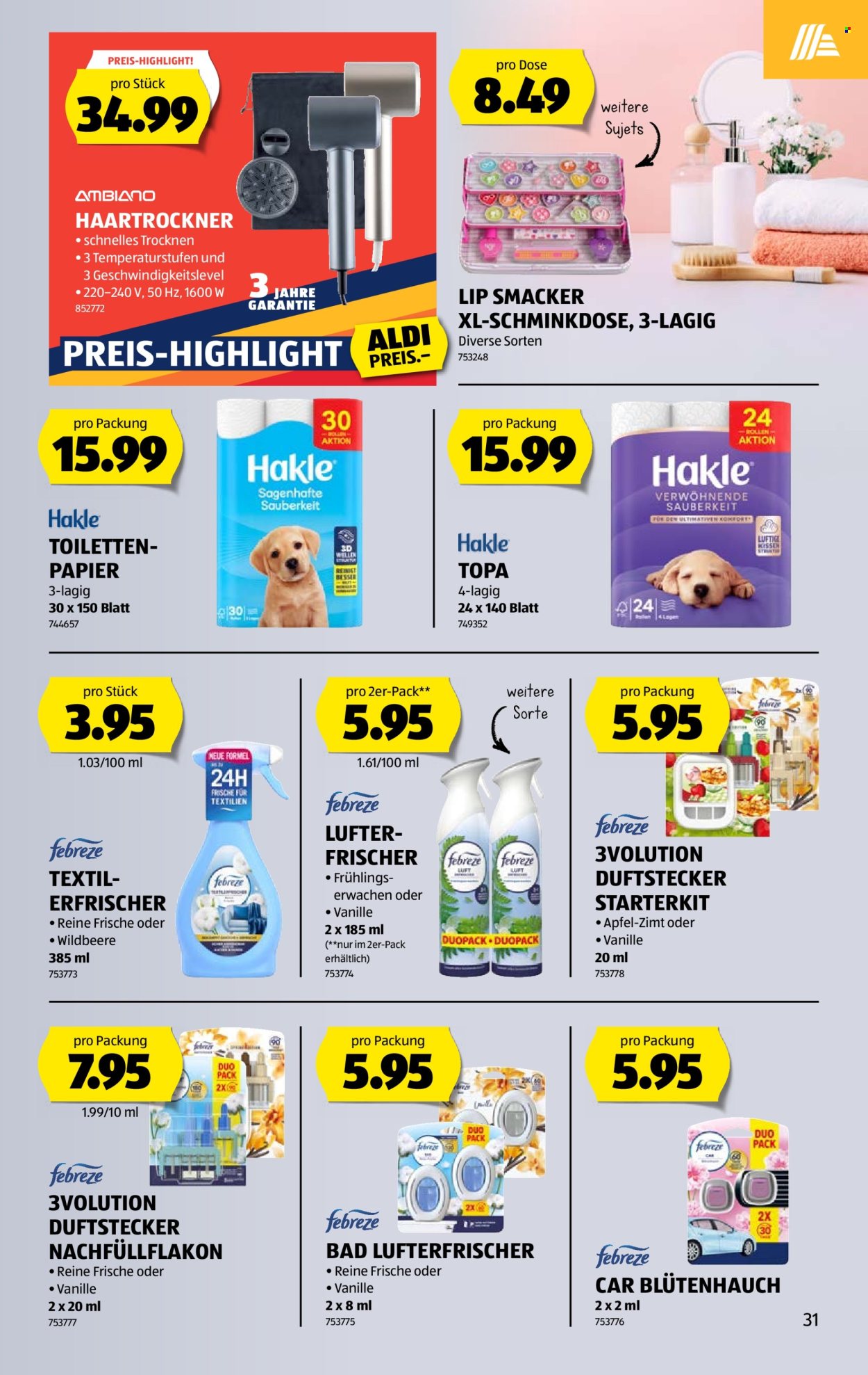Catalogue Aldi - 26.3.2026 - 1.4.2026. Page 31. Page 31