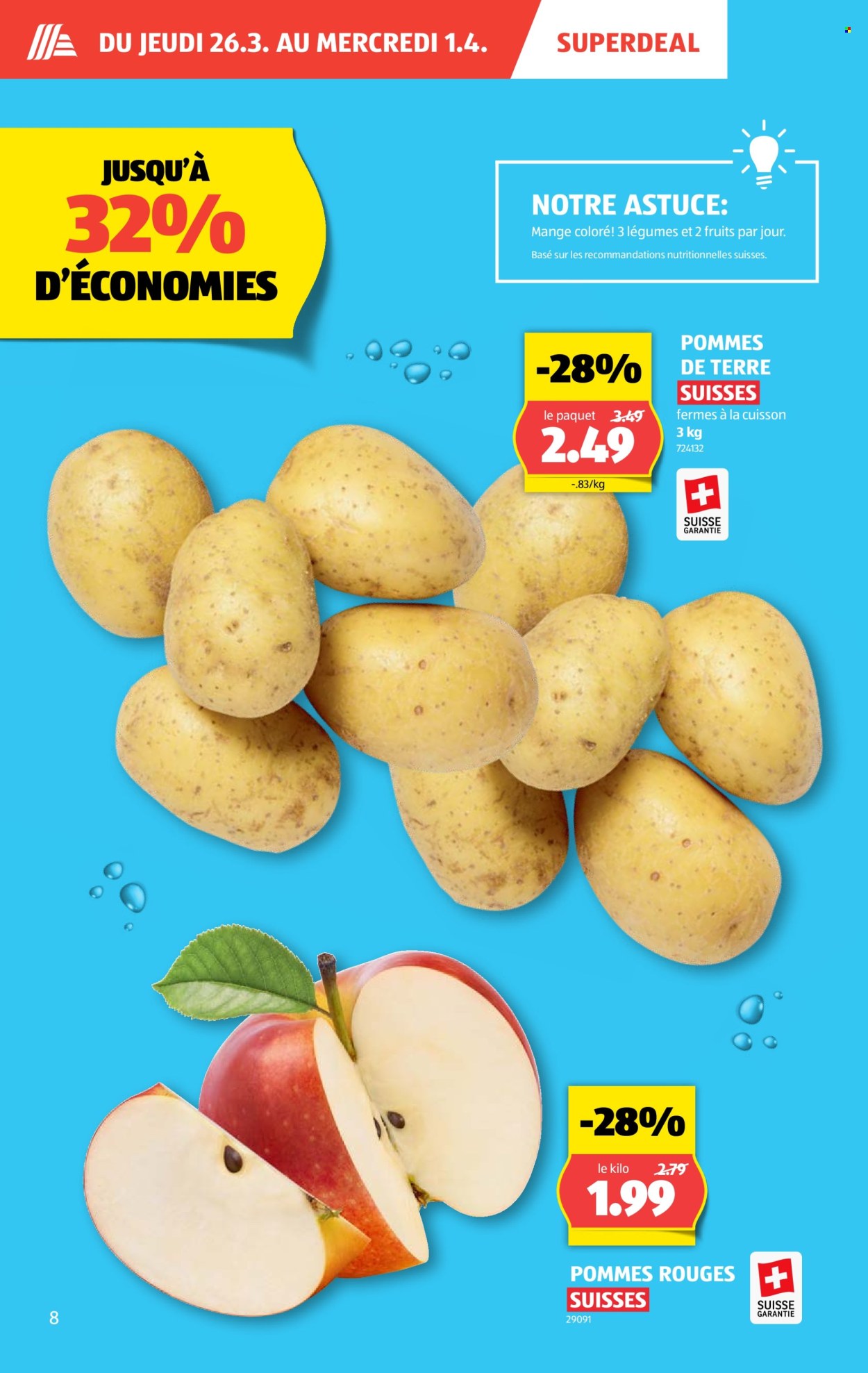 Catalogue Aldi - 26.3.2026 - 1.4.2026. Page 8. Page 8