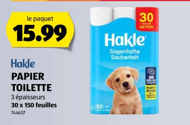 Hakle PAPIER TOILETTE