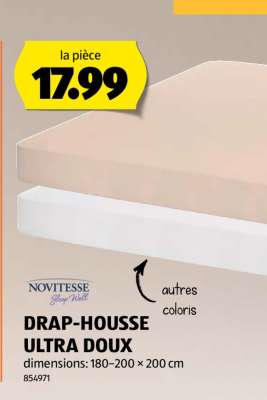 DRAP-HOUSSE ULTRA DOUX