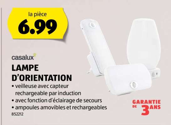 LAMPE D’ORIENTATION