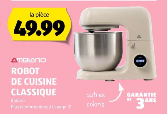 Robot de Cuisine Classique