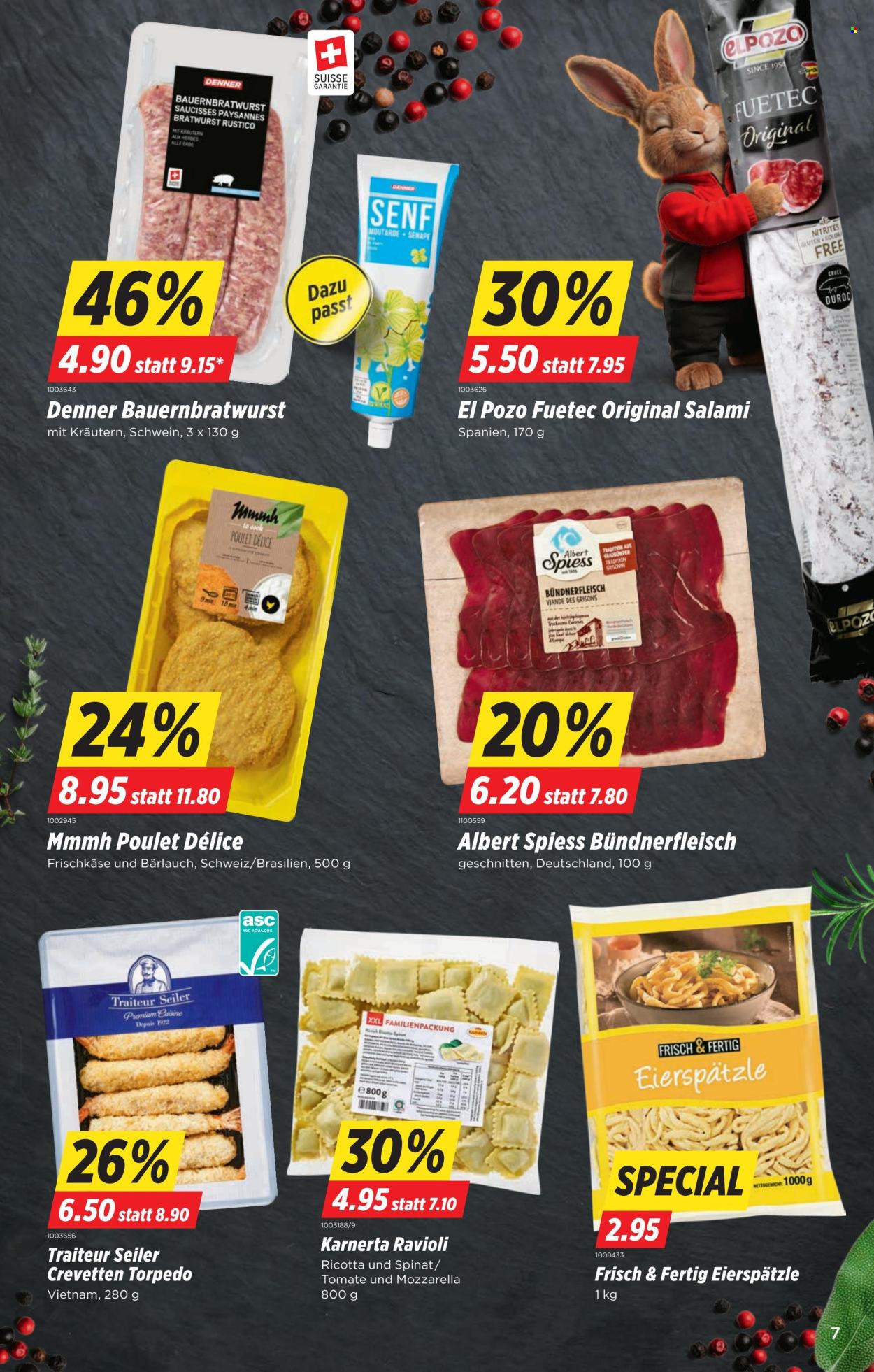 Catalogue Denner - 26.3.2026 - 1.4.2026. Page 7. Page 7