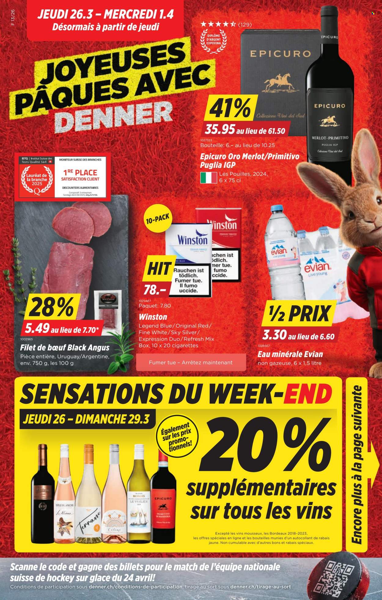 Catalogue Denner - 26.3.2026 - 1.4.2026. Page 1. Page 1