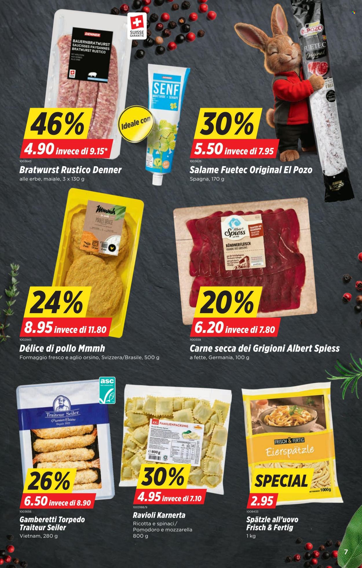 Catalogue Denner - 26.3.2026 - 1.4.2026. Page 7. Page 7