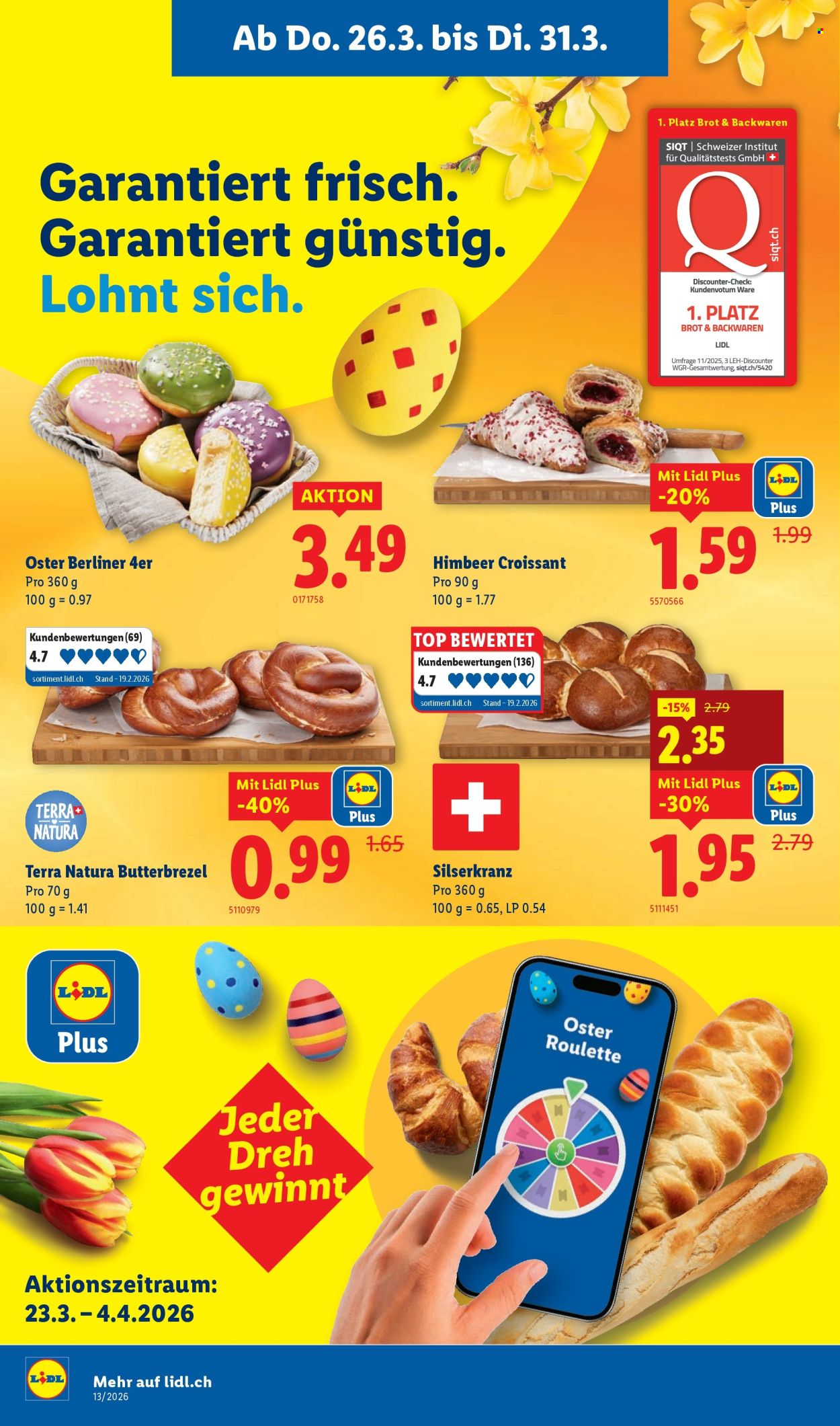 Catalogue Lidl - 26.3.2026 - 31.3.2026. Page 6. Page 6