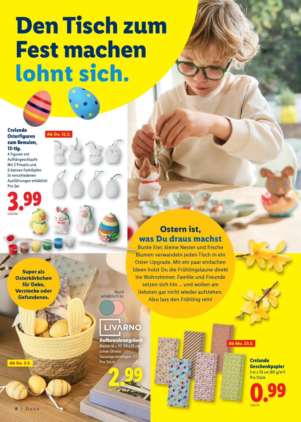 Catalogue Lidl - 26.3.2026 - 4.4.2026. Page 8. Page 8