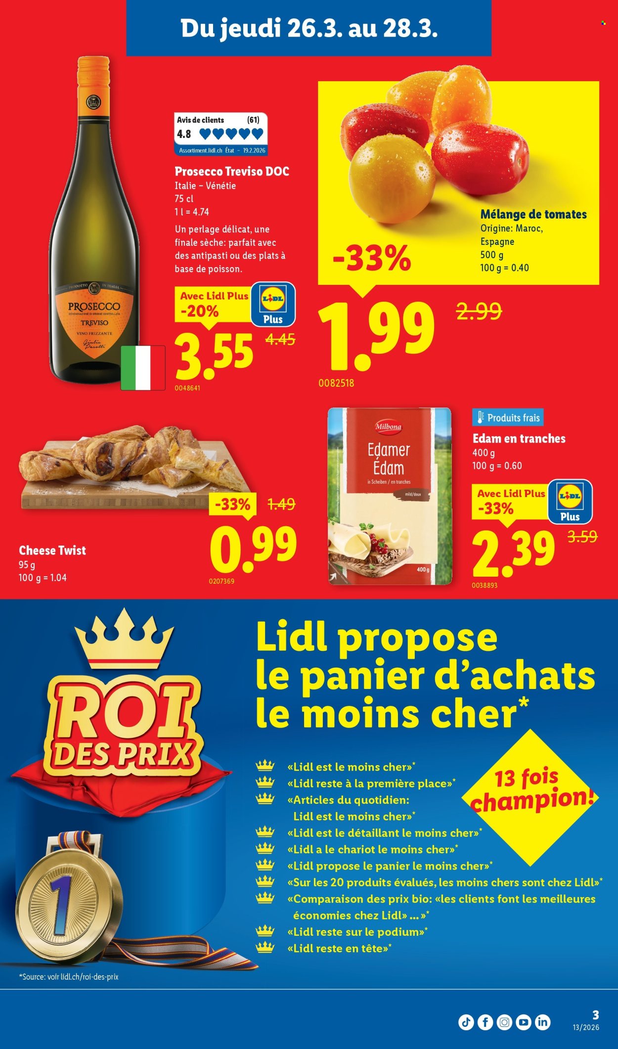 Catalogue Lidl - 26.3.2026 - 31.3.2026. Page 3. Page 3