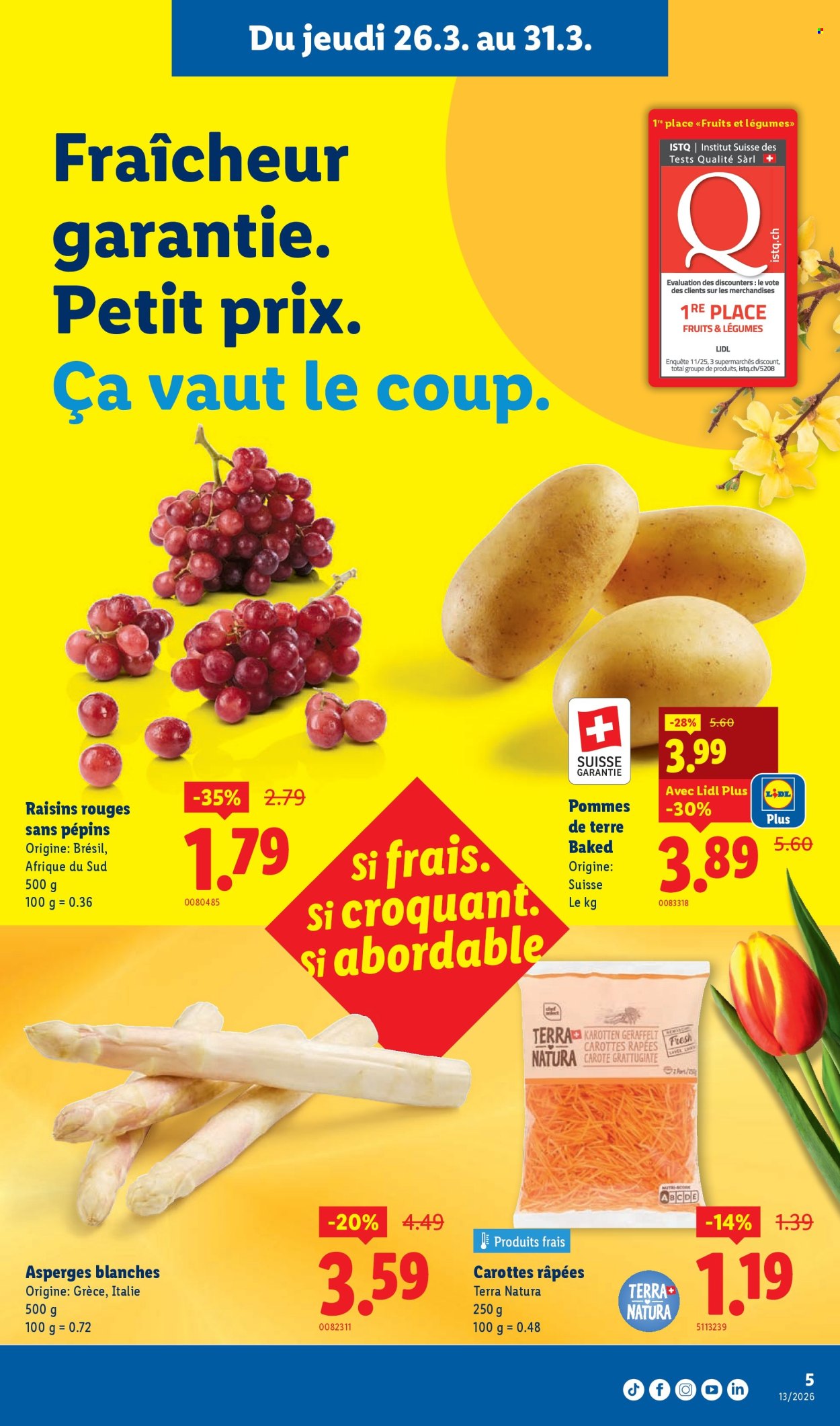 Catalogue Lidl - 26.3.2026 - 31.3.2026. Page 5. Page 5