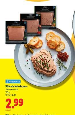 Pâté de foie de porc
