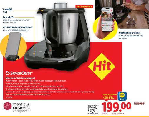 SilverCrest Monsieur Cuisine compact