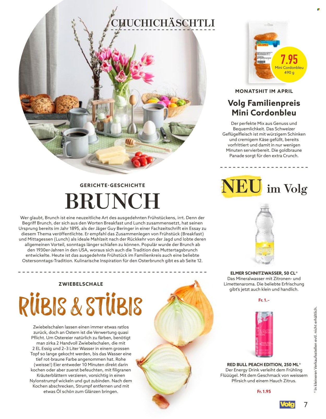 Catalogue Volg - 1.4.2026 - 30.4.2026. Page 7. Page 7