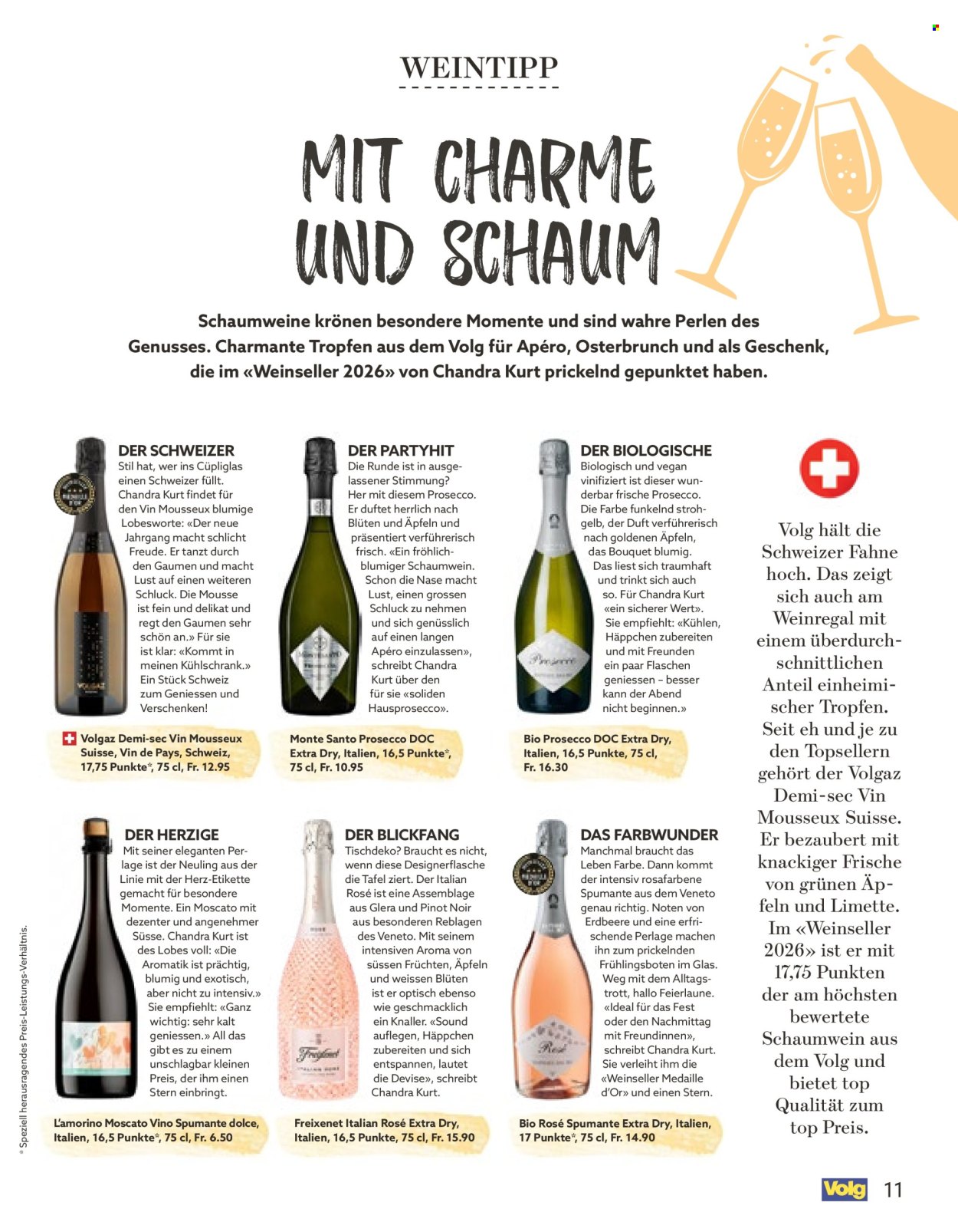 Catalogue Volg - 1.4.2026 - 30.4.2026. Page 11. Page 11