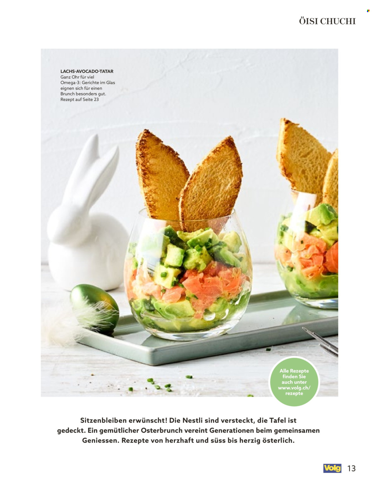 Catalogue Volg - 1.4.2026 - 30.4.2026. Page 13. Page 13