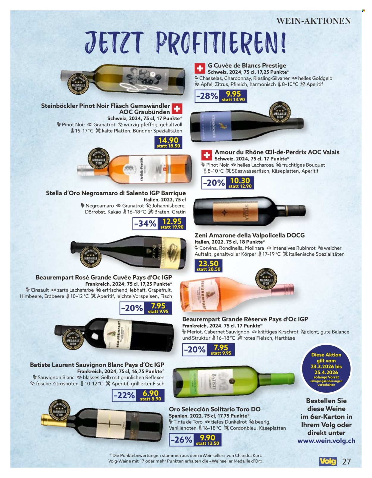 Catalogue Volg - 1.4.2026 - 30.4.2026. Page 27. Page 27