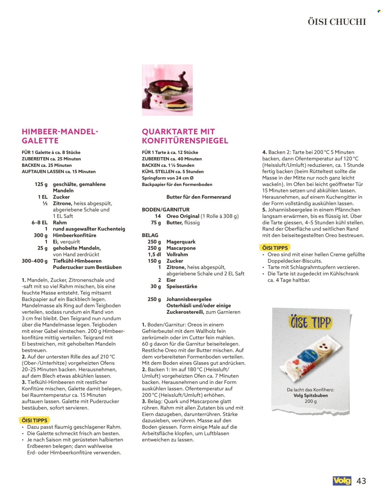 Catalogue Volg - 1.4.2026 - 30.4.2026. Page 43. Page 43