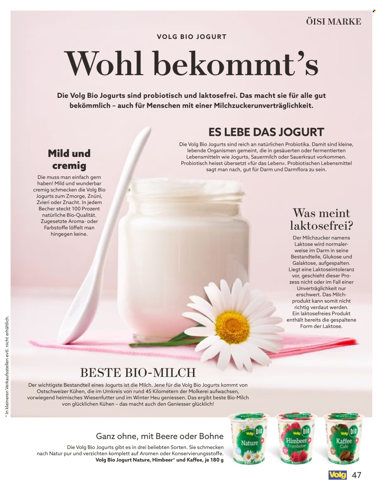 Catalogue Volg - 1.4.2026 - 30.4.2026. Page 47. Page 47