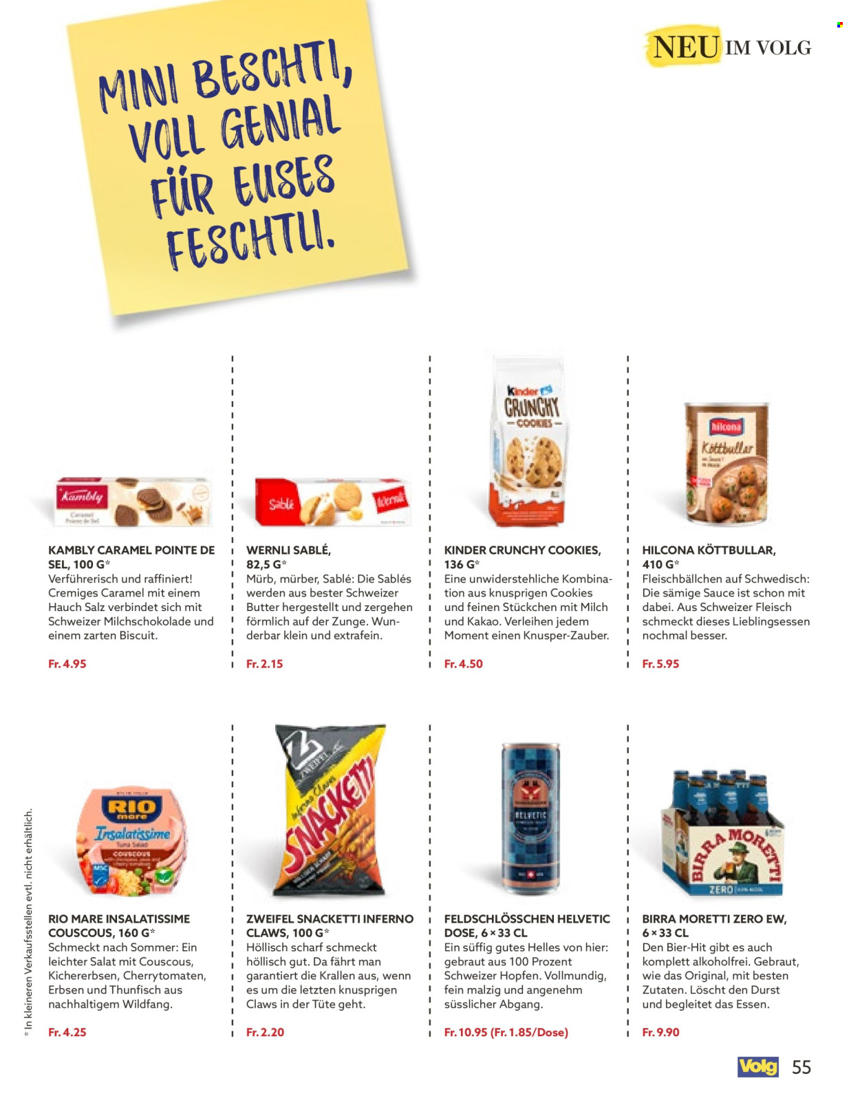 Catalogue Volg - 1.4.2026 - 30.4.2026. Page 55. Page 55