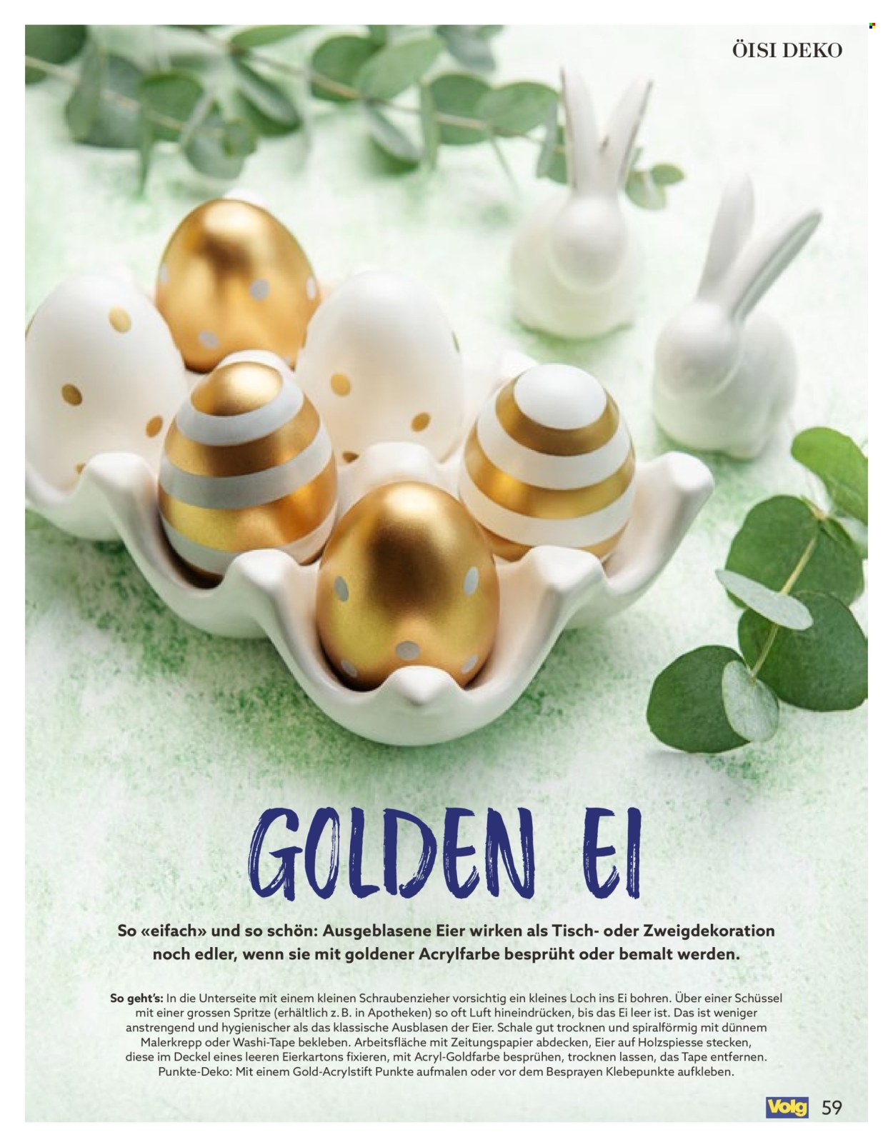 Catalogue Volg - 1.4.2026 - 30.4.2026. Page 59. Page 59