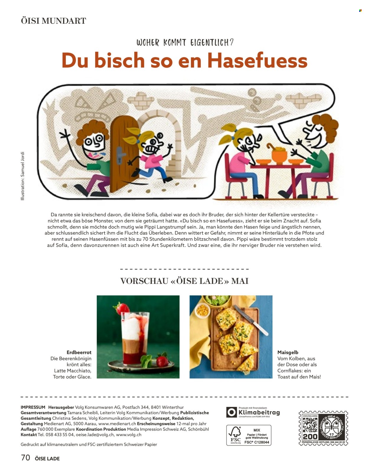 Catalogue Volg - 1.4.2026 - 30.4.2026. Page 70. Page 70