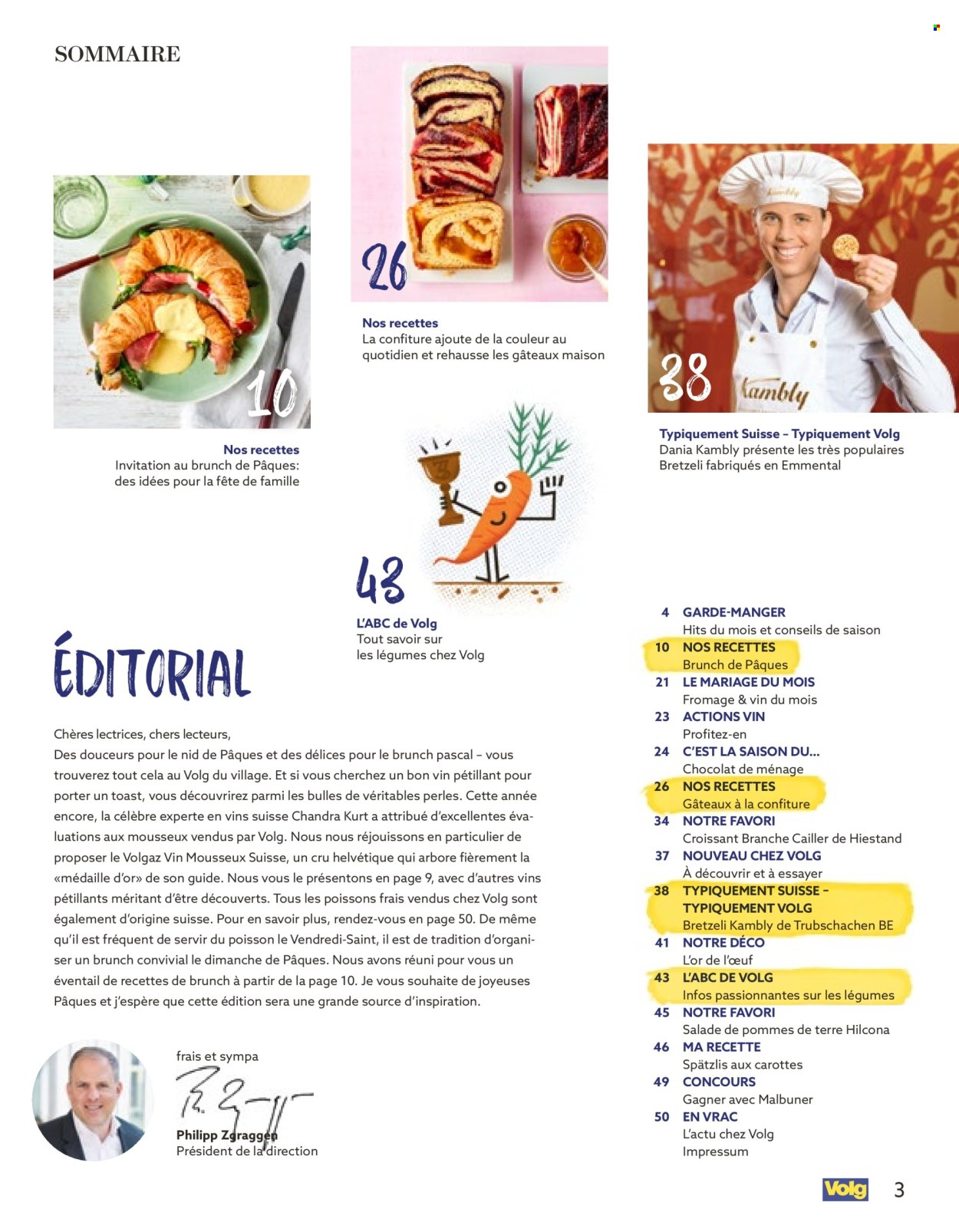 Catalogue Volg - 1.4.2026 - 30.4.2026. Page 3. Page 3