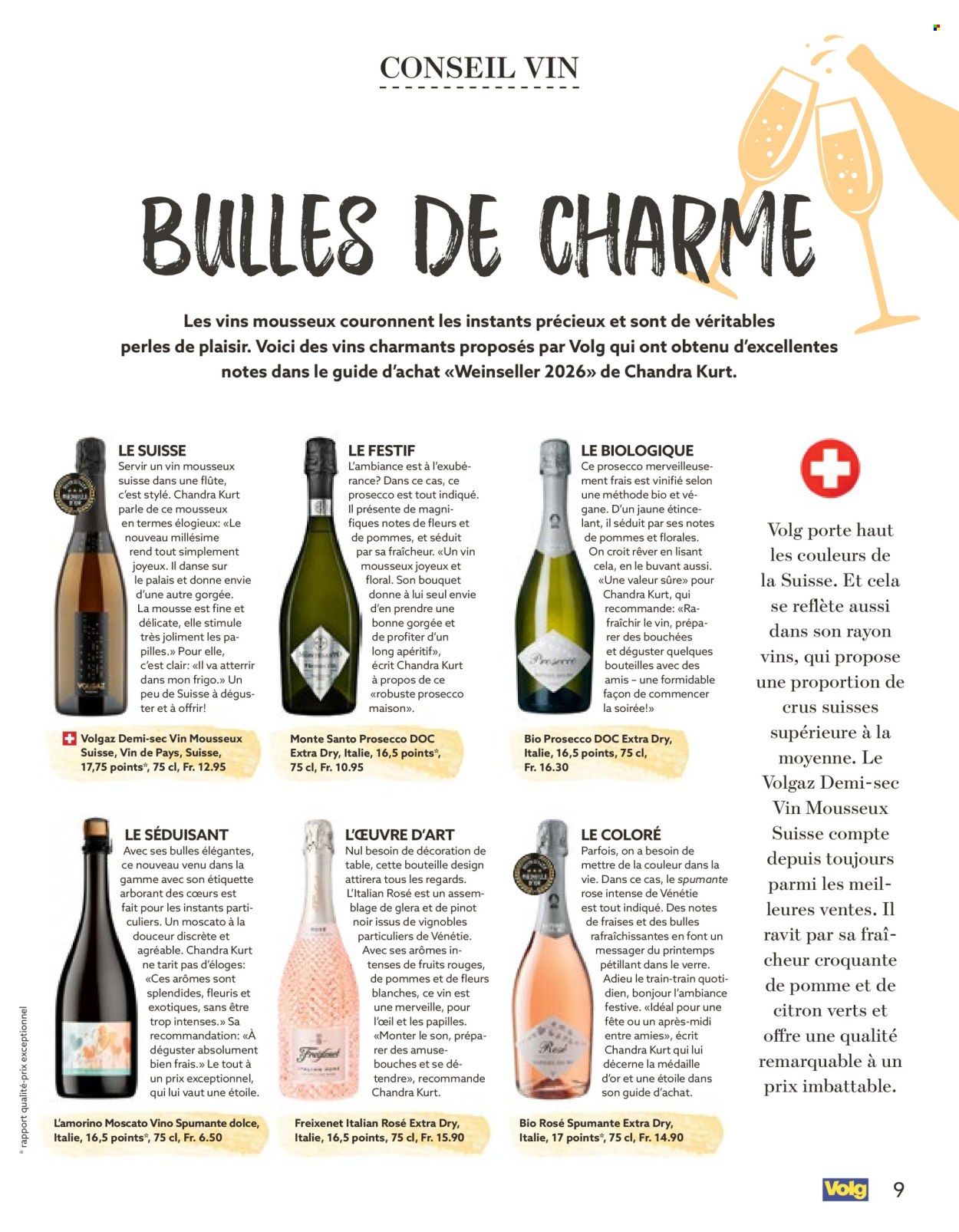 Catalogue Volg - 1.4.2026 - 30.4.2026. Page 9. Page 9