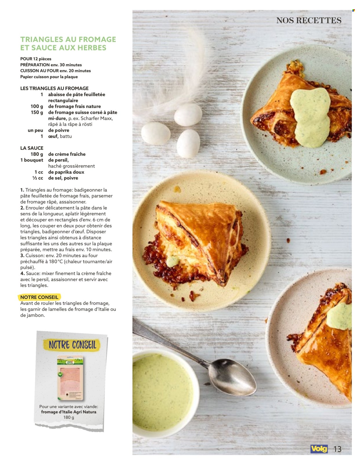 Catalogue Volg - 1.4.2026 - 30.4.2026. Page 13. Page 13