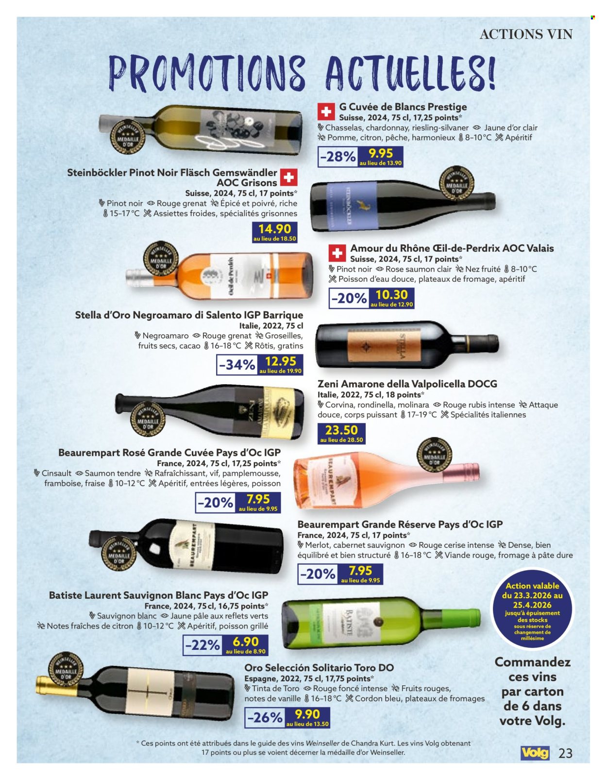 Catalogue Volg - 1.4.2026 - 30.4.2026. Page 23. Page 23