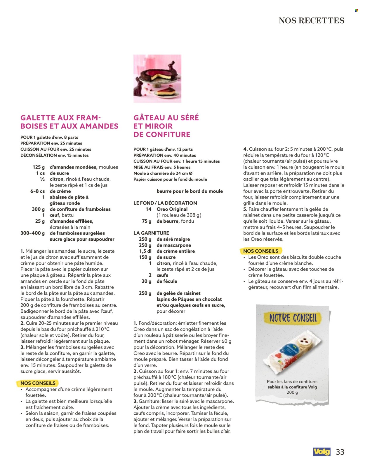 Catalogue Volg - 1.4.2026 - 30.4.2026. Page 33. Page 33