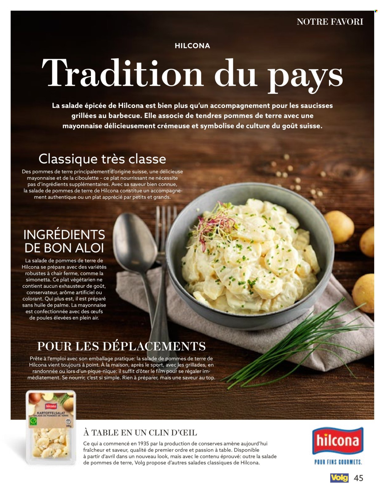 Catalogue Volg - 1.4.2026 - 30.4.2026. Page 45. Page 45