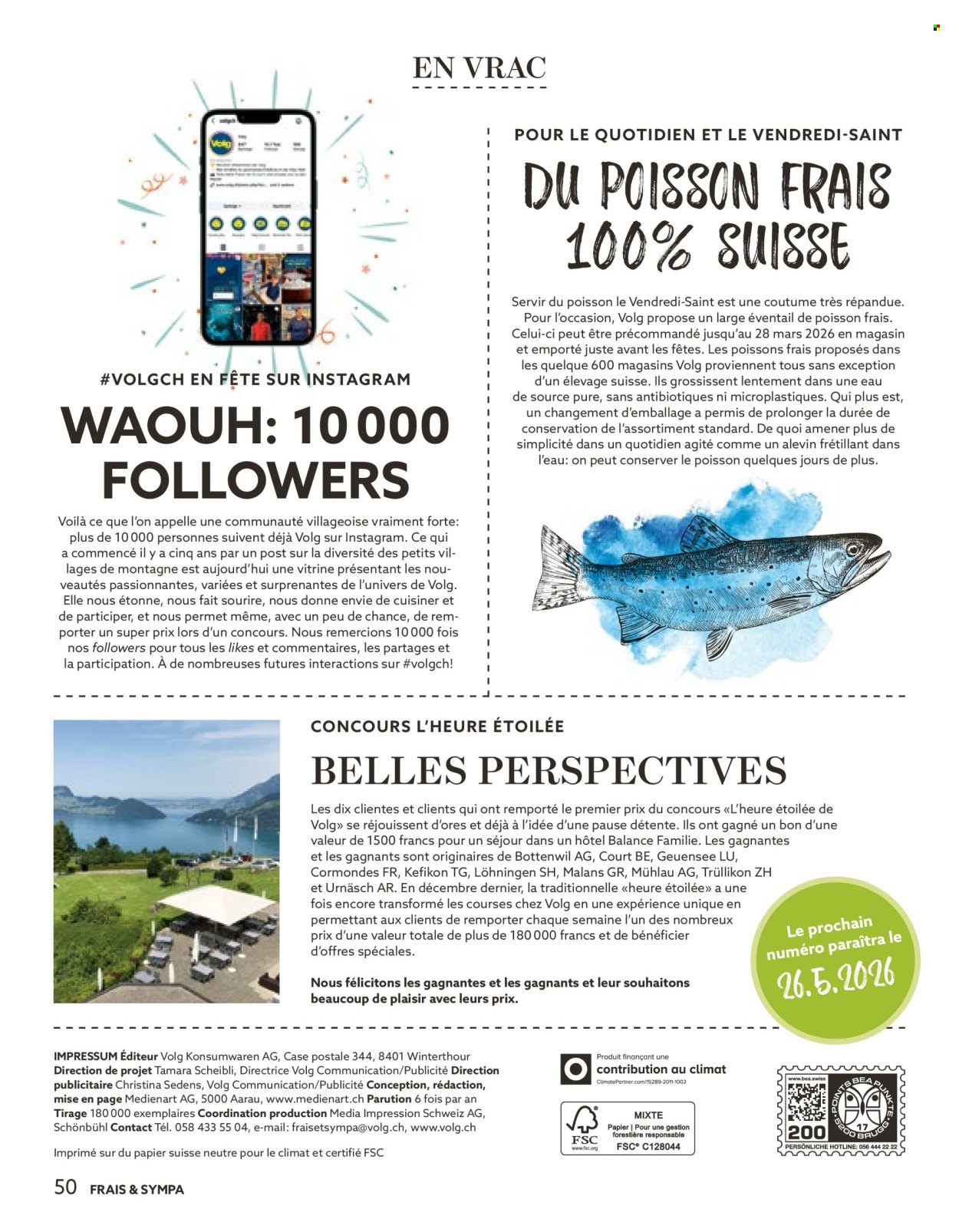 Catalogue Volg - 1.4.2026 - 30.4.2026. Page 50. Page 50