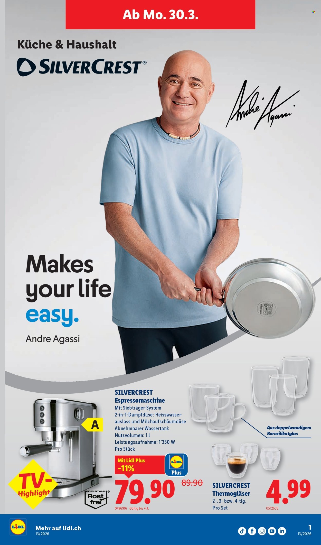 Catalogue Lidl - 30.3.2026 - 4.4.2026. Page 1. Page 1