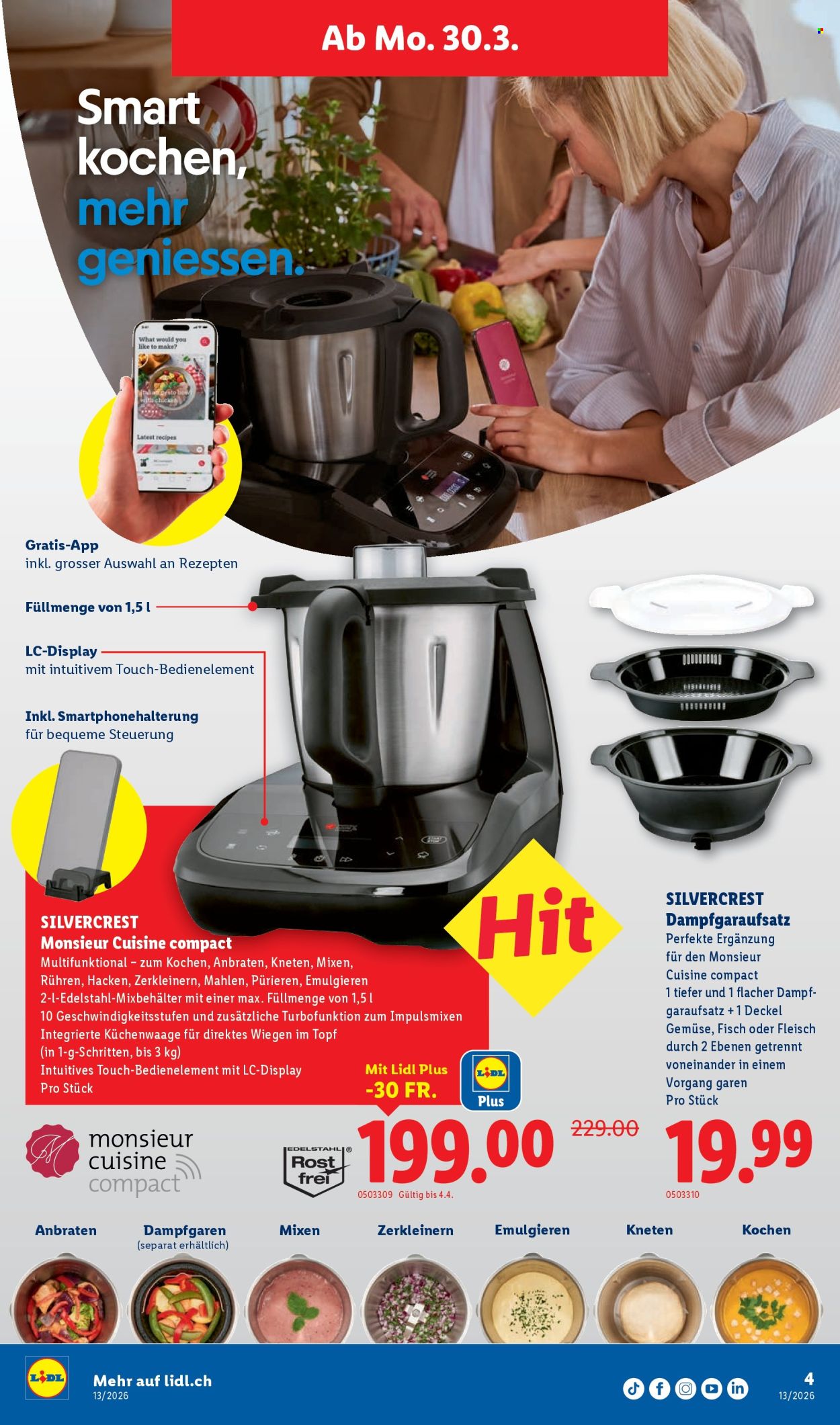 Catalogue Lidl - 30.3.2026 - 4.4.2026. Page 4. Page 4