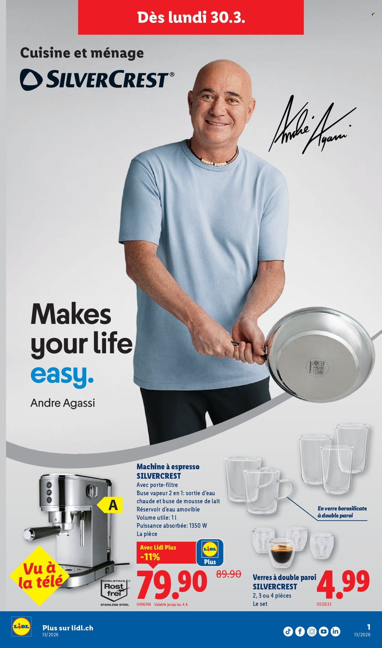 Catalogue Lidl - 30.3.2026 - 4.4.2026. Page 1. Page 1